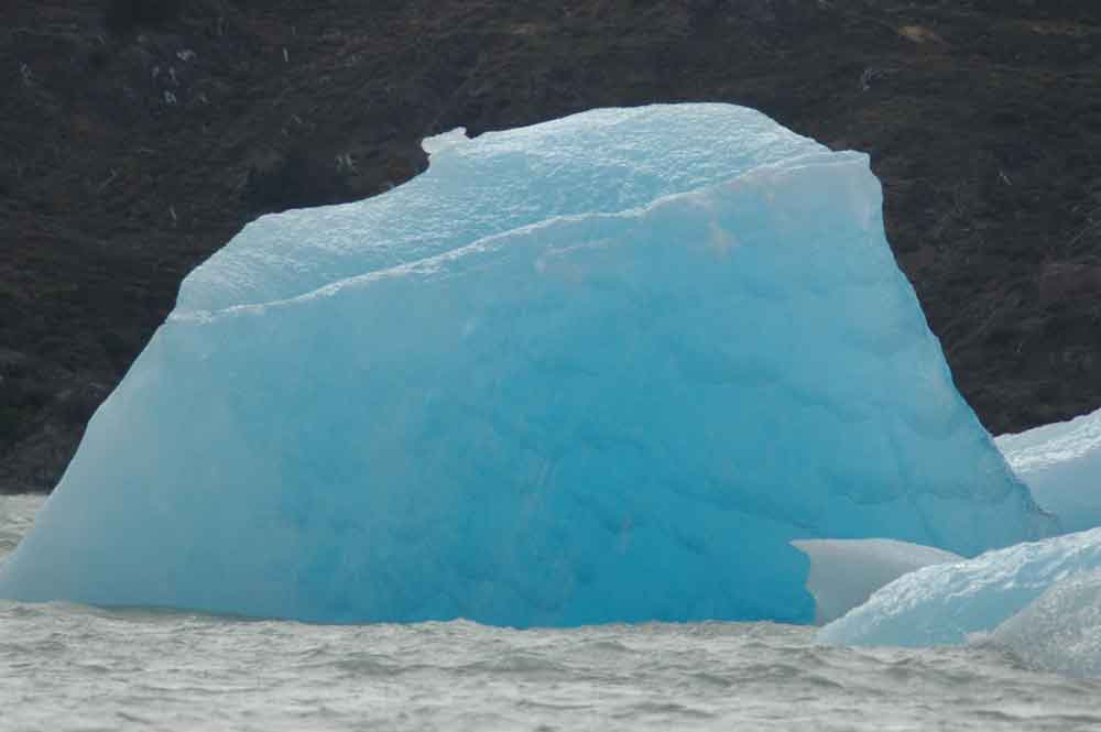 34 - Chile - parque nacional Torres del Paine, lago Grey, icebergs